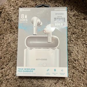 NIB Wireless Bluetooth Earbuds with charging case